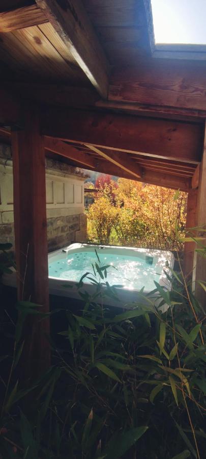Appartement Au Rez De Jardin D'Une Villa Mexicaine Avec Jacuzzi Barcelonnette Ngoại thất bức ảnh